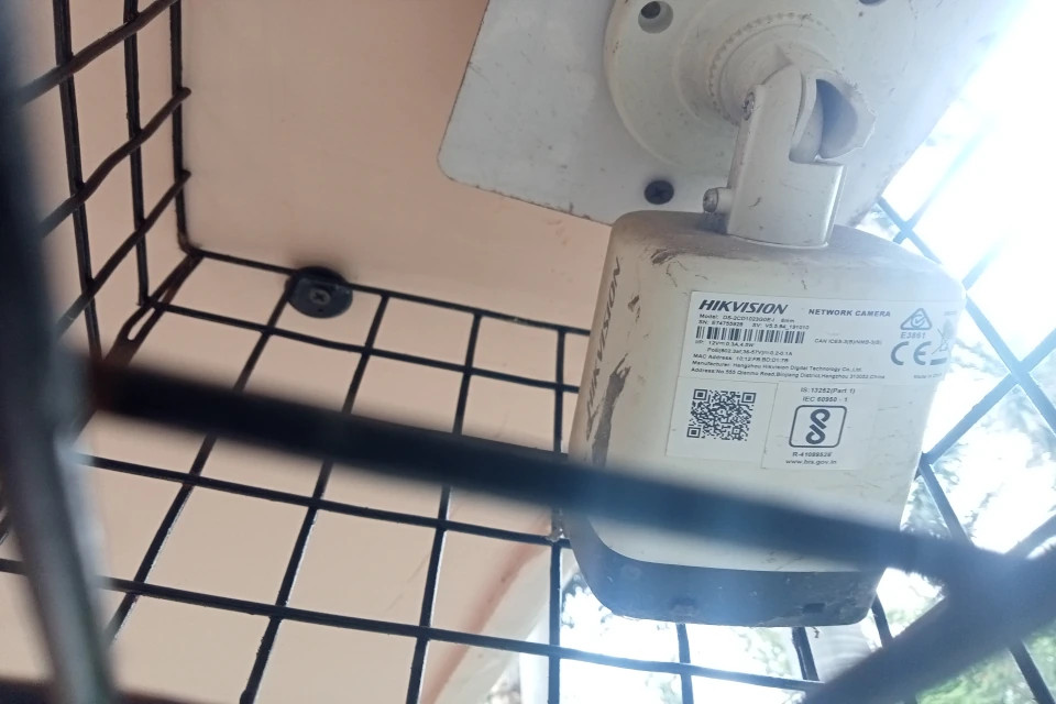 Biometric device installation office